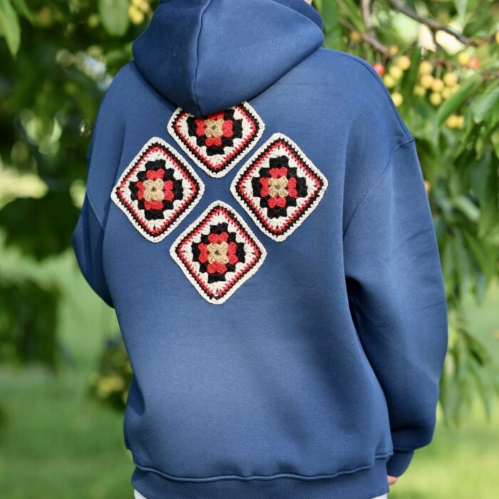 Bluza retro większy luz